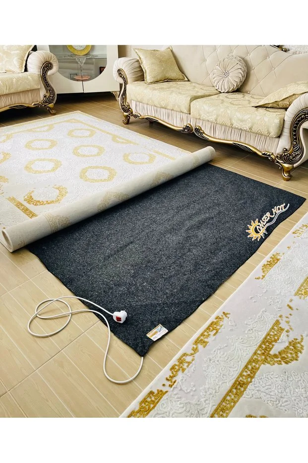 180 X 300 Cm 6 M² Elektrikli Keçeli Halı Altı Isıtıcı Yerden Isıtma Floor Heating